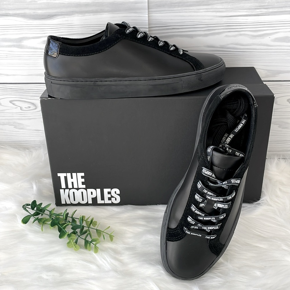 The Kooples Leather Unisex Sneakers‎